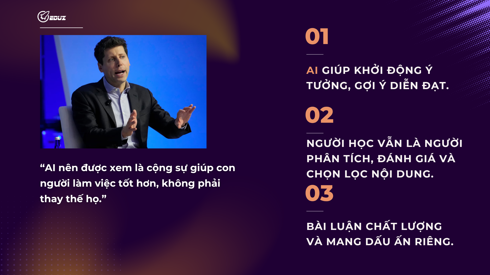 Góc nhìn chuyên gia: AI là công cụ hỗ trợ, không phải thay thế